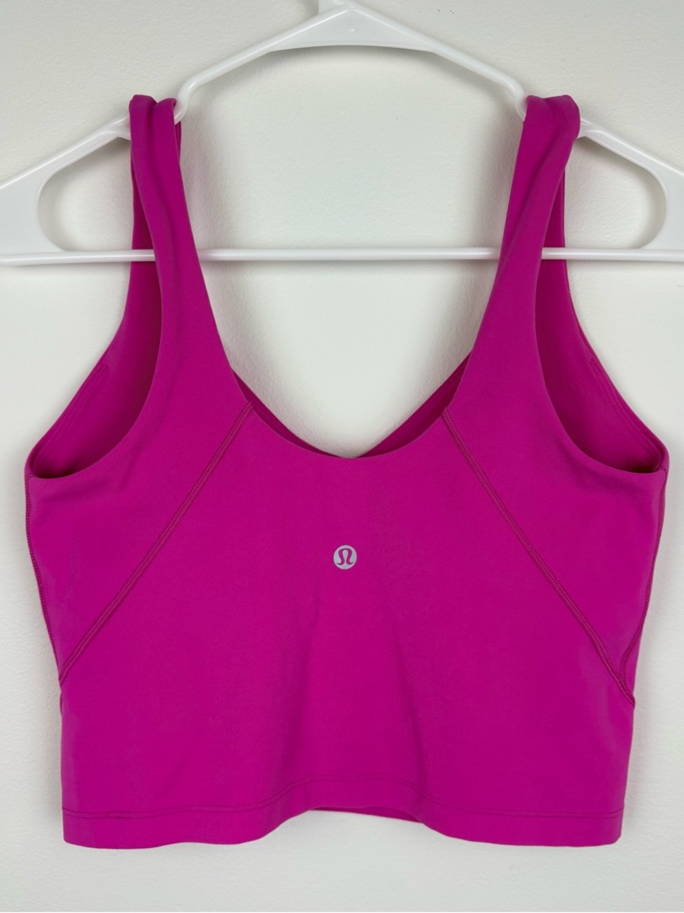 Lululemon Align Tank in Sonic Pink Size 6 in EUC barbiecore built in bra Nulu - Picture 3 of 6
